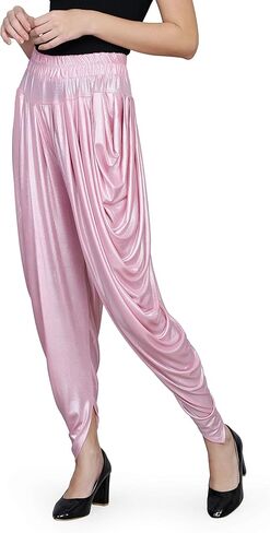 AHHAAAA بنطال Dhoti لليوجا/الرقص اللامع والمريح | ملابس اليوغا واللياقة البدنية النشطة للنساء in Kuwait