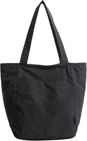 Barsine Tote Bag for Women Unisex Lightweight Nylon Totes Purses and Handbags Large Casual Shoulder Hobo for Travel Gym in Saudi Arabia