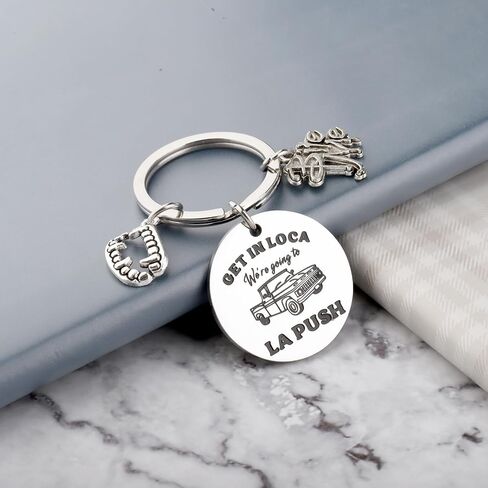 Twilight Movie Merchandise Gift Vampire Car Lovers Gift Fork Washington Gift Get In LOCA We Are Going To La Push Keychain in Saudi Arabia