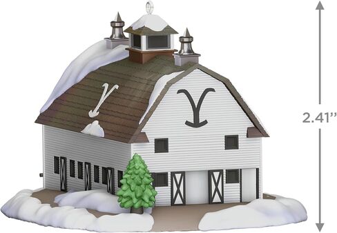 Hallmark Keepsake Christmas Ornament 2024, Yellowstone Dutton Ranch, TV Show Gifts in Saudi Arabia