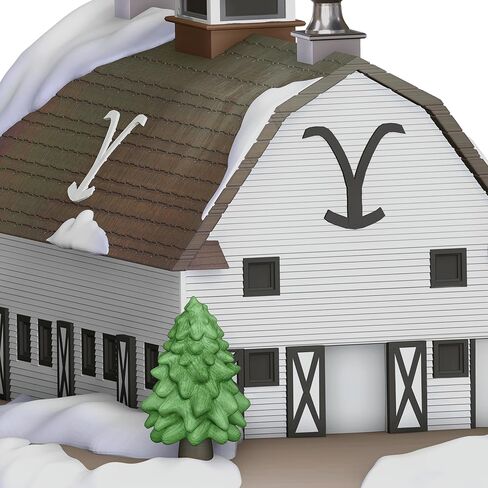Hallmark Keepsake Christmas Ornament 2024, Yellowstone Dutton Ranch, TV Show Gifts in Saudi Arabia