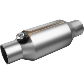 A410250-3" Inlet/Outlet Automobile Weld-on Universal Catalytic Converter, with O2 Port (EPA Compliant)