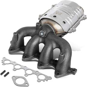 DNA MOTORING Factory Style Bolt-on Catalytic Converter Compatible with 12-17 Veloster Accent Rio / 12-19 Soul,EPA Compliant,OEM-CONV-069