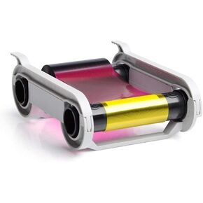 ID Maker Zenius 200 Print Ribbon - Full-Color YMCKO Printer Ribbon - for PVC ID Holder Cards - Professional Print Quality - Official ID Maker Brand Printer Ribbon