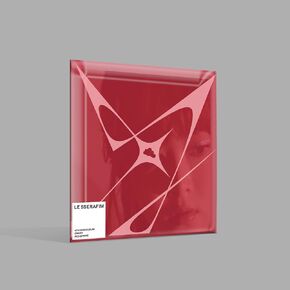 LE SSERAFIM 4th Mini Album [CRAZY] Compact RED SPRITE Version (Eunchae) + [Extra Special Photocards]