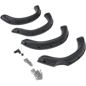 4PCS RC Wheels Fender Flares Upgrade Parts for RC4WD Trail Finder 2 TF2 1/10 Scale RC Crawler Car