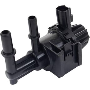 TRQ Vapor Canister Purge Solenoid Valve Compatible with 2007-2012 Ford Lincoln 07-09 Mercury