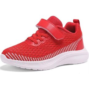 Boys Girls Sneakers Kids Lightweight Breathable Strap Athletic Running Walking Sports Tennis Shoes for Toddler/Little Kid/Big Kid