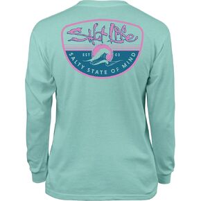 Salt Life Girls' Morning Wave Youth Long Sleeve Tee