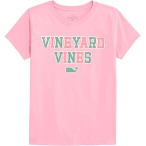 vineyard vines Girls' Glitter Short-Sleeve Tee