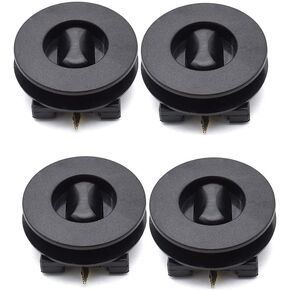 AUTOXBERT 4X Universal for Audi Benz Car Mat Clips/Fixings/Fasteners Floor Twist Lock L Shape