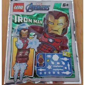 LEGO Marvel Super Heroes Iron Man #2 Minifigure Foil Pack Set 242210 (Bagged)