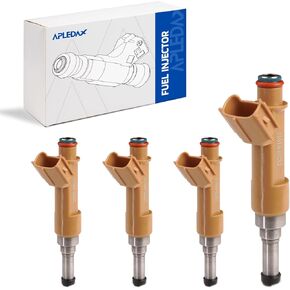 Fuel Injector Set For-Toyota Corolla 2009-2015 1.8L XRS, 2.4L /Matrix 1.8L 2009-2012, OE# 322-50202, 23250-0T010 4pcs