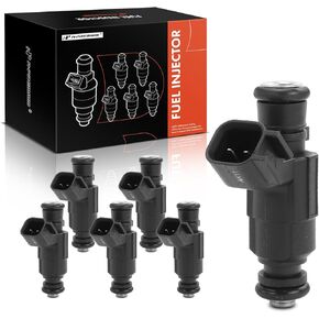 A-Premium Fuel Injectors Compatible with Cadillac SRX/CTS 2004-2006, STS 2005-2006 & Buick Allure/LaCrosse 2005-2008, Rendezvous 2004-2006, 3.6L 6-PC Set