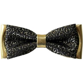 Bow Tie Decorative Pattern Gold Silver Decorative Pattern