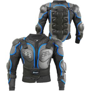Kids Motorcycle Jakcet-Dirk Bike Gear,Youth Motocross Armor Suit,Back Chest Eblow Protection in Kuwait