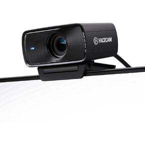 Elgato Facecam Pro, True 4K60 Ultra HD Webcam for Live Streaming, Gaming, Video Calls, Sony Sensor, Advanced Light Correction, DSLR Style Control, Wide Angle, Works with OBS, Teams, Zoom, PC/Mac