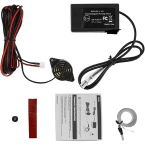 Car Parking Sensor, U301 Universal Electromagnetic Induction Intelligent Car Reverse Parking Sensor