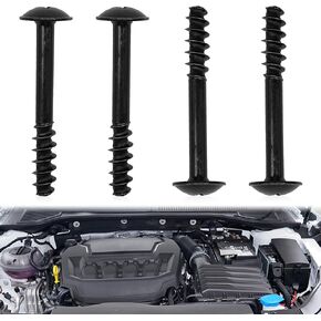 4PCS BAS01004 Air filter Box Screw, Air Box Cleaner Screw Compatible with VW 13384034 GM WHT002087 Jaguar/Range Rover C2S11217