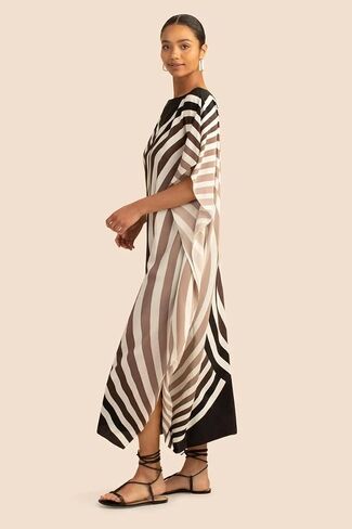 Satin Silk Kaftan Caftan Dress Abaya Maxi Beach Coverups for Women UK Casual Dresses for Women Swim Cover-Ups Beachwear Loungewear Black, One Size in Saudi Arabia