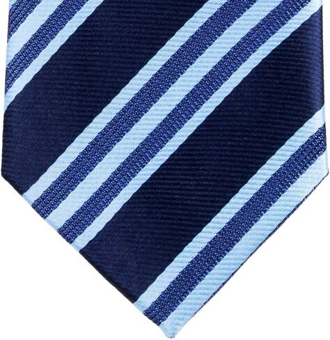 Retreez Preppy Regimental Striped Woven Microfiber 2" Skinny Tie - 6 Colors in Kuwait