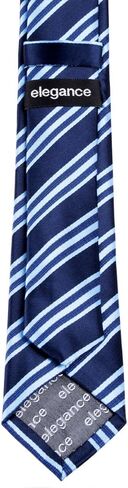 Retreez Preppy Regimental Striped Woven Microfiber 2" Skinny Tie - 6 Colors in Kuwait