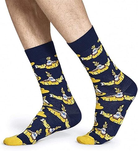 Happy Socks Beatles Yellow Submarine Sock Navy 9-11 in Saudi Arabia