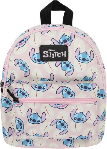 Bioworld Stitch Character Heads All-Over Print 10.6" White Mini Backpack in Saudi Arabia