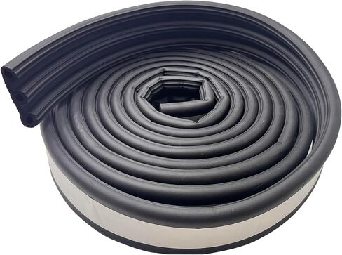 Truck Cap Seal 23FT (2" W x .200" H x 23' L) EPDM Rubber for Truck Cap 200 lbs or Less, Camper Shell up to 200 lbs Truck Canopy Seal Five Year Free Replacement in Kuwait