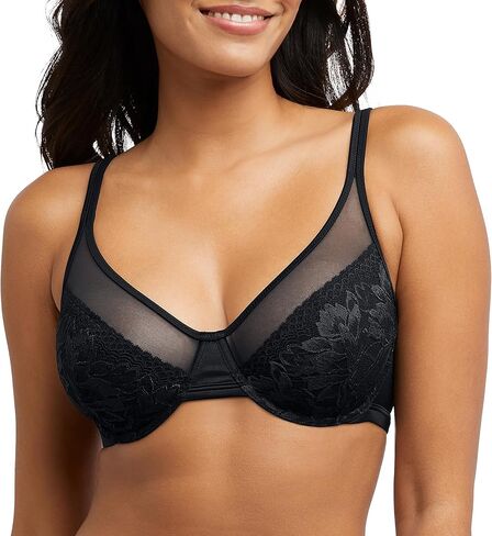 Bali Women's One Smooth U Lace Minimizer, Underwire Full-Coverage Convertible Bra in Saudi Arabia