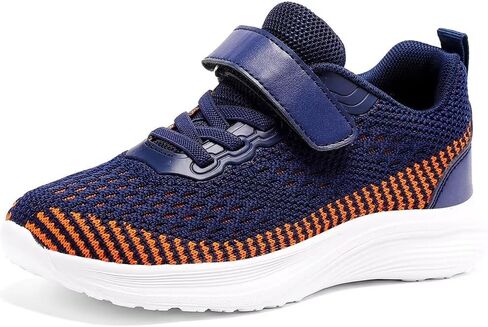 Boys Girls Sneakers Kids Lightweight Breathable Strap Athletic Running Walking Sports Tennis Shoes for Toddler/Little Kid/Big Kid in Saudi Arabia