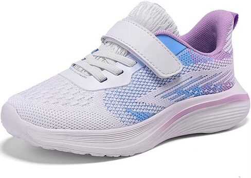 Boys Girls Sneakers Kids Lightweight Breathable Strap Athletic Running Walking Sports Tennis Shoes for Toddler/Little Kid/Big Kid in Saudi Arabia