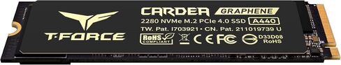 TEAMGROUP T-Force G70 PRO مبدد حرارة ألومنيوم 1 تيرابايت DRAM SLC Cache 3D TLC NAND NVMe InnoGrit PCIe Gen4x4 M.2 2280 SSD داخلي للألعاب يعمل مع PS5 للقراءة/الكتابة 7400/5500 ميجابايت/ثانية TM8FFH001T0C128 in Kuwait