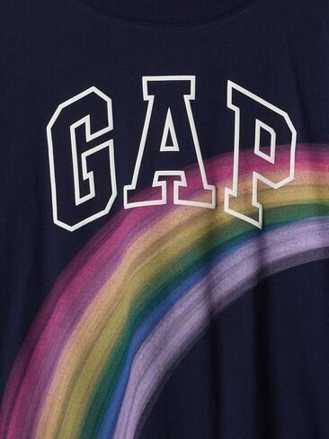 GAP Girls' Long Sleeve Logo Graphic in Saudi Arabia