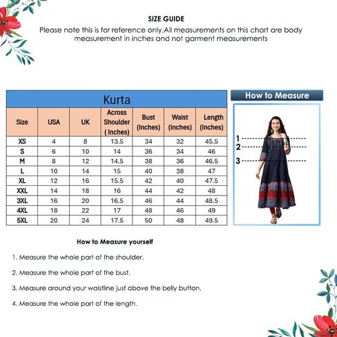 Yash Gallery Women's Cotton Embroidered Anarkali Kurtis in Saudi Arabia