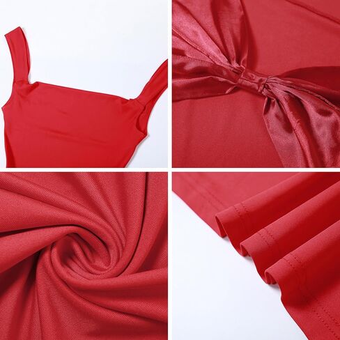 RARITYUS Women’s Elegant Satin Bow Maxi Dress Sexy Cowl Neck Backless Wedding Guest Dress Cocktail Party Evening Gown in Saudi Arabia