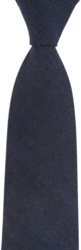 Men's Cotton Skinny Tie Handmade Striped Ties Fundamental Menswear in Kuwait