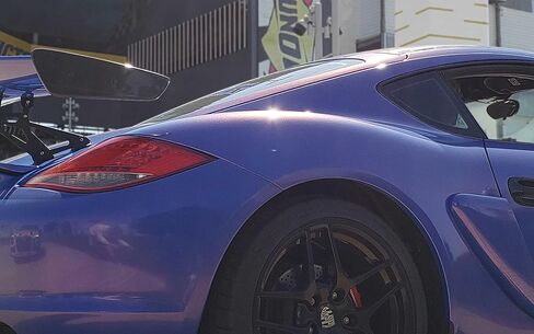 VViViD+ Gloss Super Hero Blue Premium Vinyl Wrap Film (1/2ft x 5ft) in Saudi Arabia