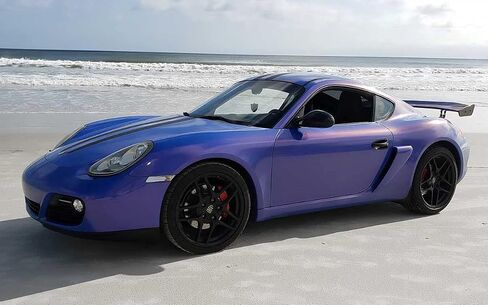 VViViD+ Gloss Super Hero Blue Premium Vinyl Wrap Film (1/2ft x 5ft) in Saudi Arabia