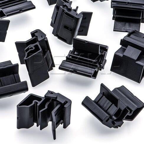 Rexka 10pcs Model Y Front Bumper Box Buckle Hood Trunk Clip for Tesla 1472872-00-B 147287200B Tesla Front Frunk Fender Clip 1472872-00-C, 147287200C in Saudi Arabia