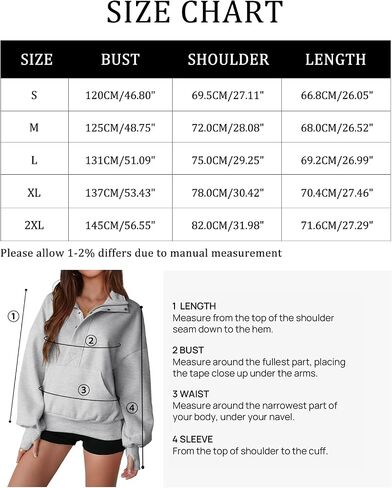Womens Stand Collar Sweatshirts 3/4 Zip Up Ladies Pullover Hoodie Fall Winter Outfits Clothes with Thumb Hole in Saudi Arabia