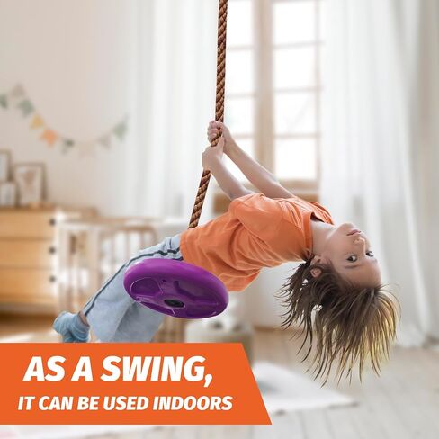 Zipline Kit for Kids and Adutls, Stainless Steel Pulley,Slackline 56ft with Zipline,Zip Lines for Backyard，Zip Line Kit with Climbing Rope Swing in Saudi Arabia