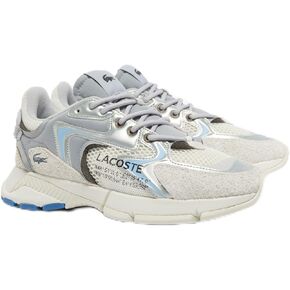 Lacoste Mens L003 Neo Sneaker, LT Gry/SLV, 8.5