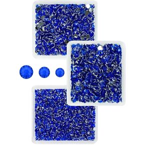 Dark Brown Crystal Resin Rhinestones for Crafting Chocolate Flatback Stones 3mm 4mm 5mm Non-Hotfix Diamonds Crystals Gems Charms Supplies for Nails Face Eyes Makeup Body Tumblers Crafts Decor