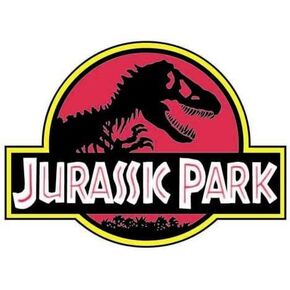 Pack of 6-2" Stickers -Jurassic Park Vinyl Sticker