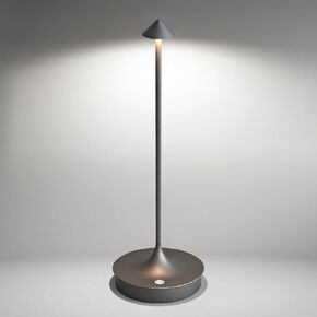 Cordless Table Lamp Rechargeable LED Battery Operated 4000mAh Table Lamp Touch Dimmable Lamp Outdoor Waterproof Portable Wireless Table Light for Dining Restaurant Bar Indoor/Outdoor Use(Black-2PC)