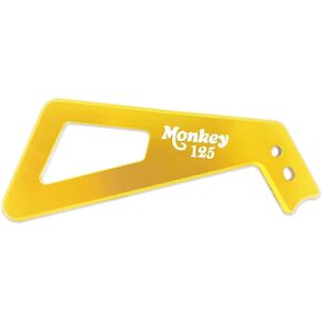Compatible For Honda Monkey 125 (2018-2024) CNC Aluminum Front Brake Line Protector/Hose Guard (Gold)