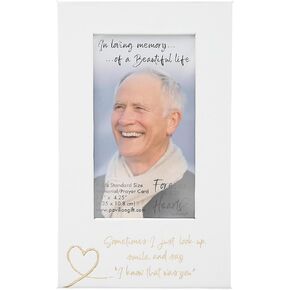 Pavilion - Sometimes I Just Look Up, Smile, And Say "I Know That Was You" - Car Visor Clip 2.5" x 4.25" Picture Frame Memorial Funeral Prayer Card Celebration Of Life Bereavement Travel Gift