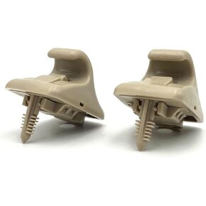 2Pcs 852353X000TX Sun Visor Retainer Bracket Clips Replacement for Hyun-dai Elantra 2014