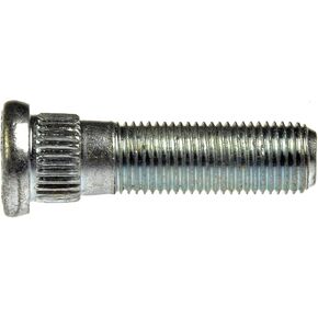 Dorman 610-404 M12-1.25 Serrated Wheel Stud - 14.28mm Knurl, 46mm Length Compatible with Select Models, 10 Pack